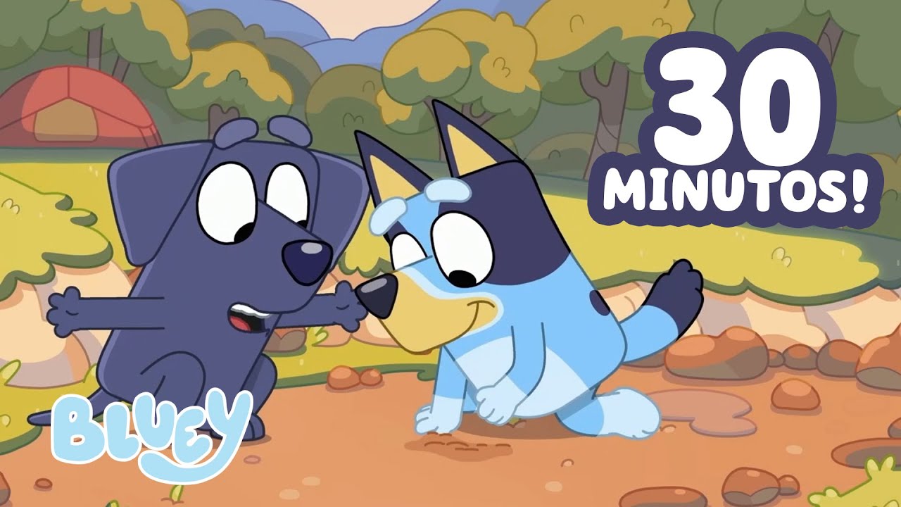 30 MINUTOS dos Incríveis Jogos da Bluey com os Amigos! 😯 ⭐️ | Bluey Português Brasil Canal Oficial