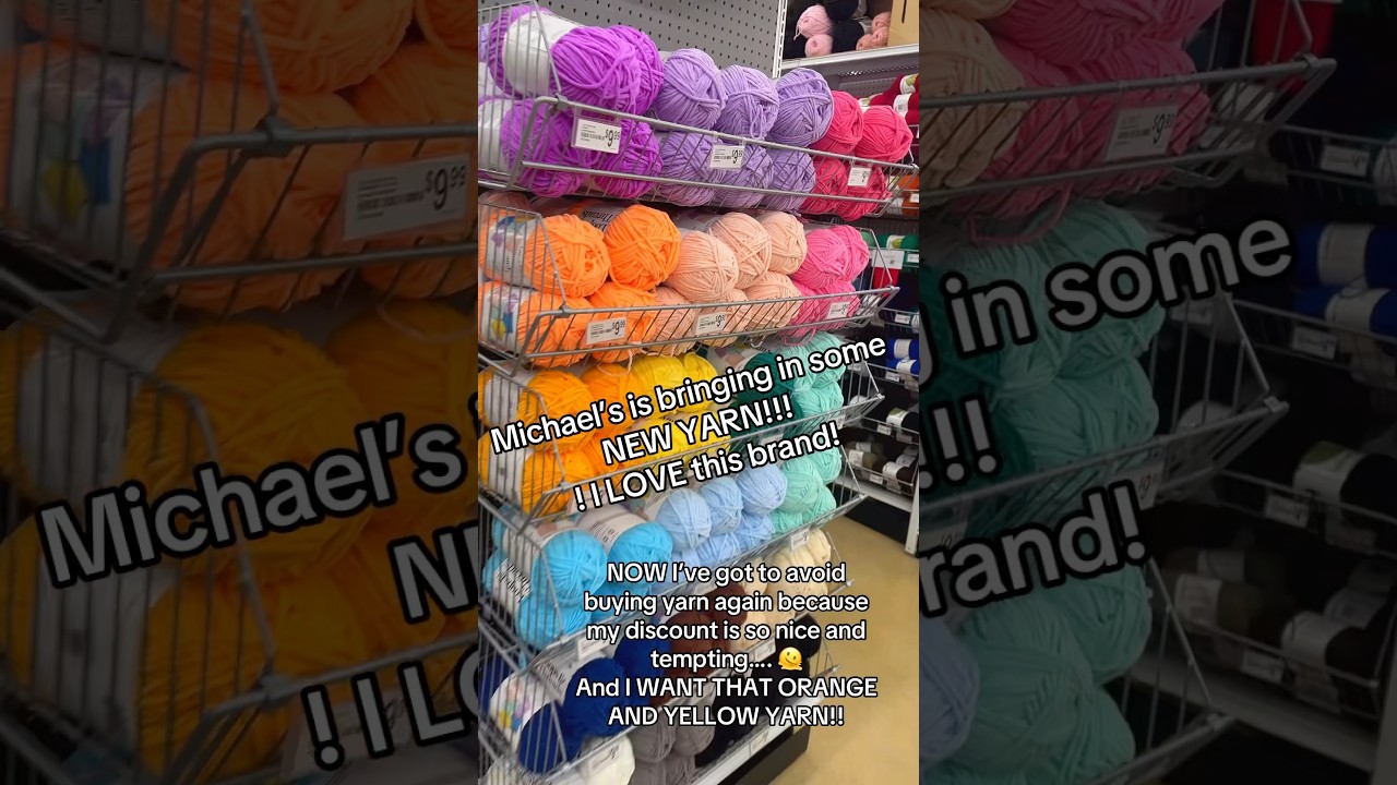 #crochet #knitting #crochetsupplies #loopsandthreads #michaelscraftstore