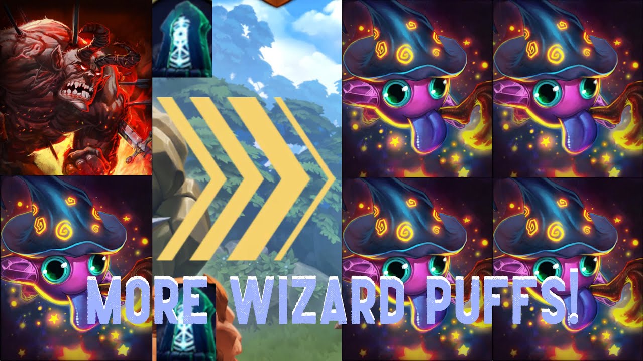 Minion Masters Cloning Wizard Puff