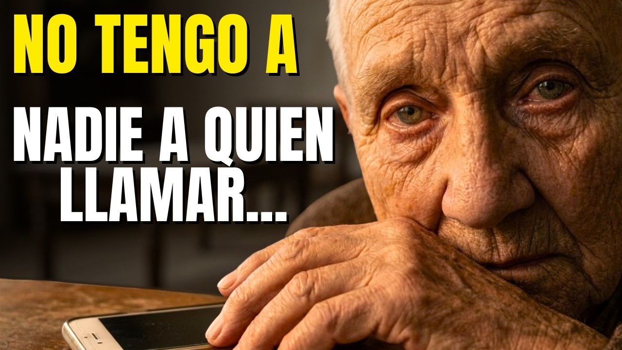 Tengo 82 años... Tengo 2 millones en el banco y nadie a quien llamar...