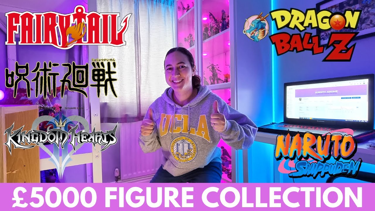 Anime room tour | &pound;5000 anime figure collection | August 2021