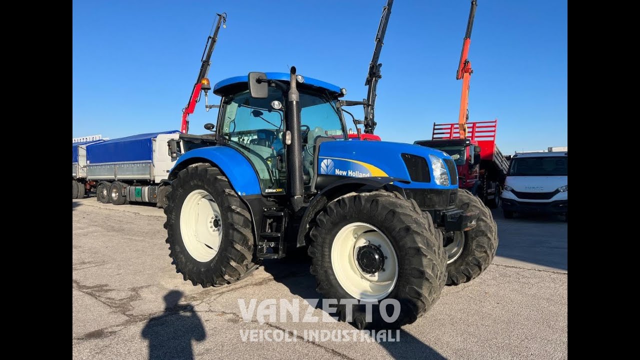 New Holland T6070 ELITE 175CV UNICO PROPRIETARIO