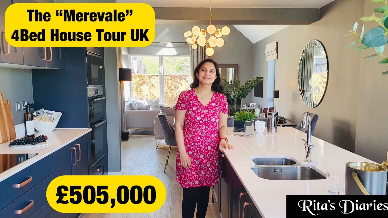 Step Inside 'merevale' By Persona Homes - New Build House Tour Uk || 4 Bed Home Walkthrough