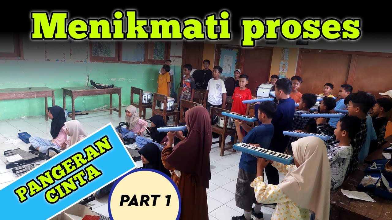 Latihan Drum Band Projek Baru - Pangeran Cinta #drumband #marchingband