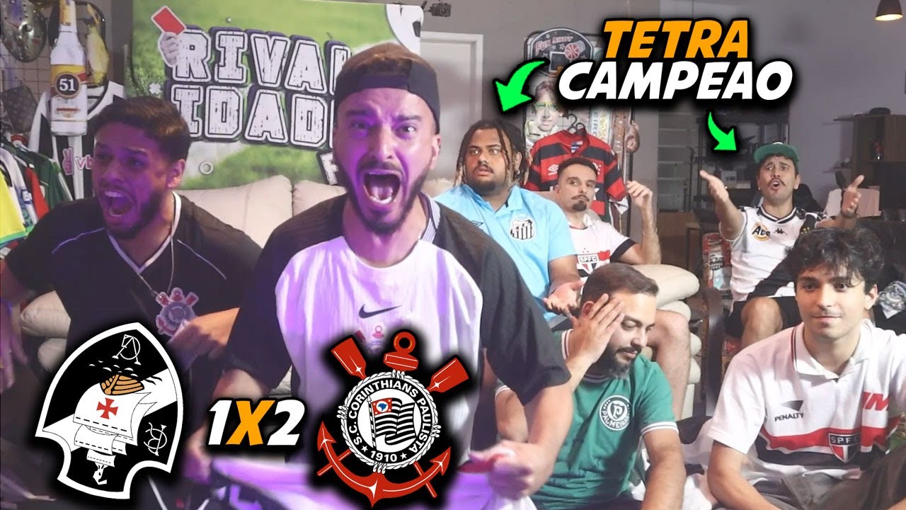 React Vasco 1x2 Corinthians | Melhores momentos | Gols | Copa do Brasil