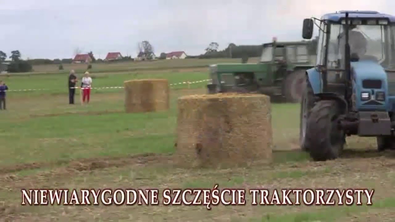 Niewiarygodne szczęście traktorzysty