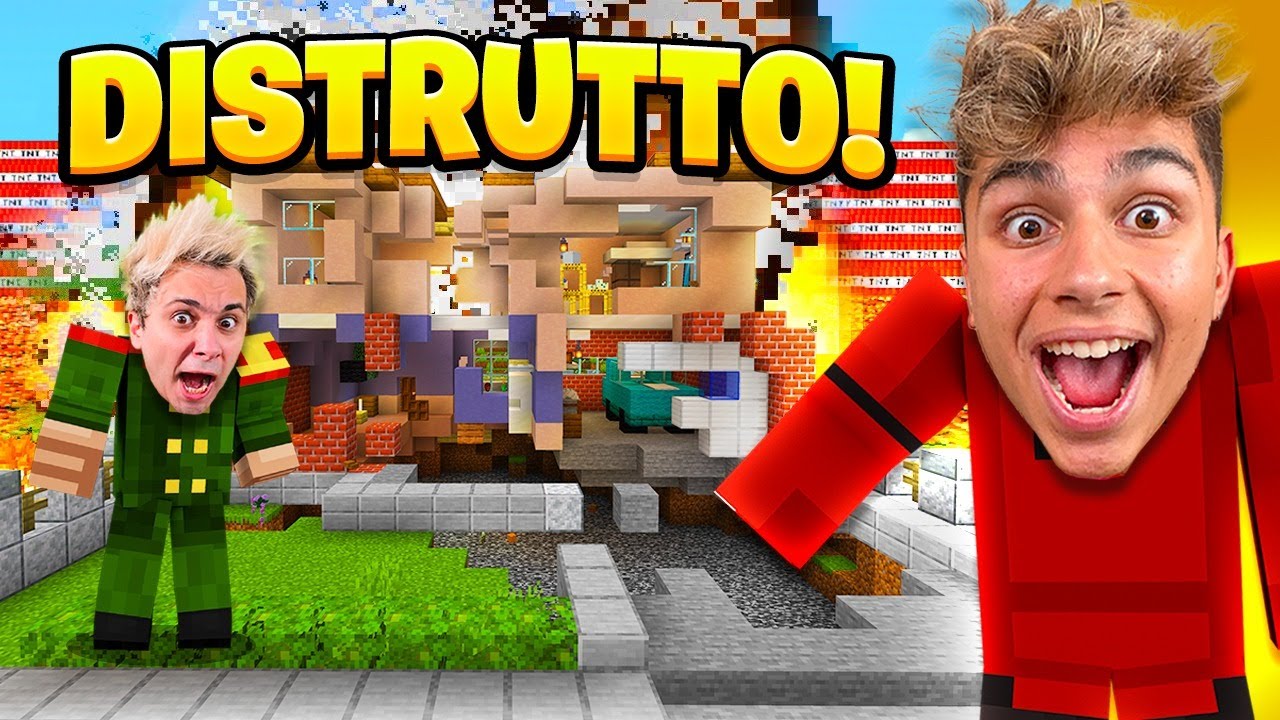 DISTRUGGO IL MONDO DI OCTY CON 10.000 TNT! MINECRAFT ITA