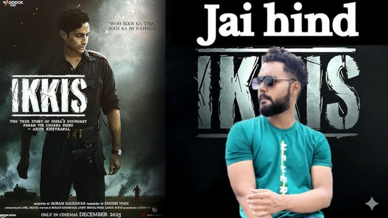 IKKIS Trailer Review: Agastya Nanda 🔥 PVC Arun Khetarpal Ki True Story!🇮🇳
