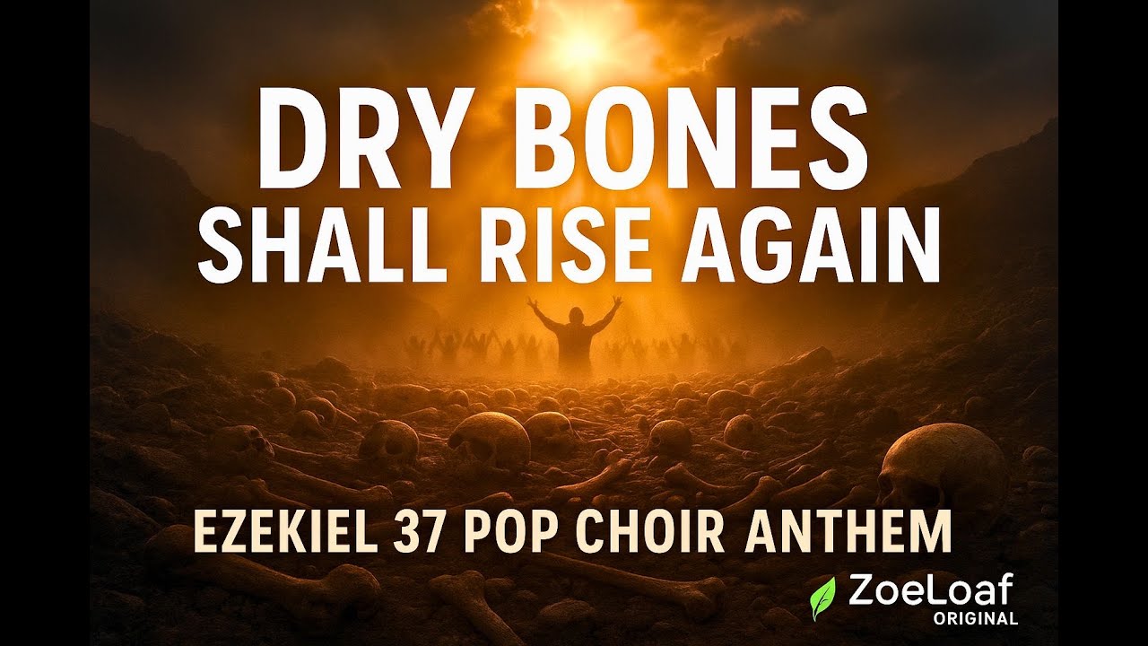 🔥 Dry Bones Shall Rise Again | Ezekiel 37 Pop Choir Anthem 🔥 | ZoeLoaf Original