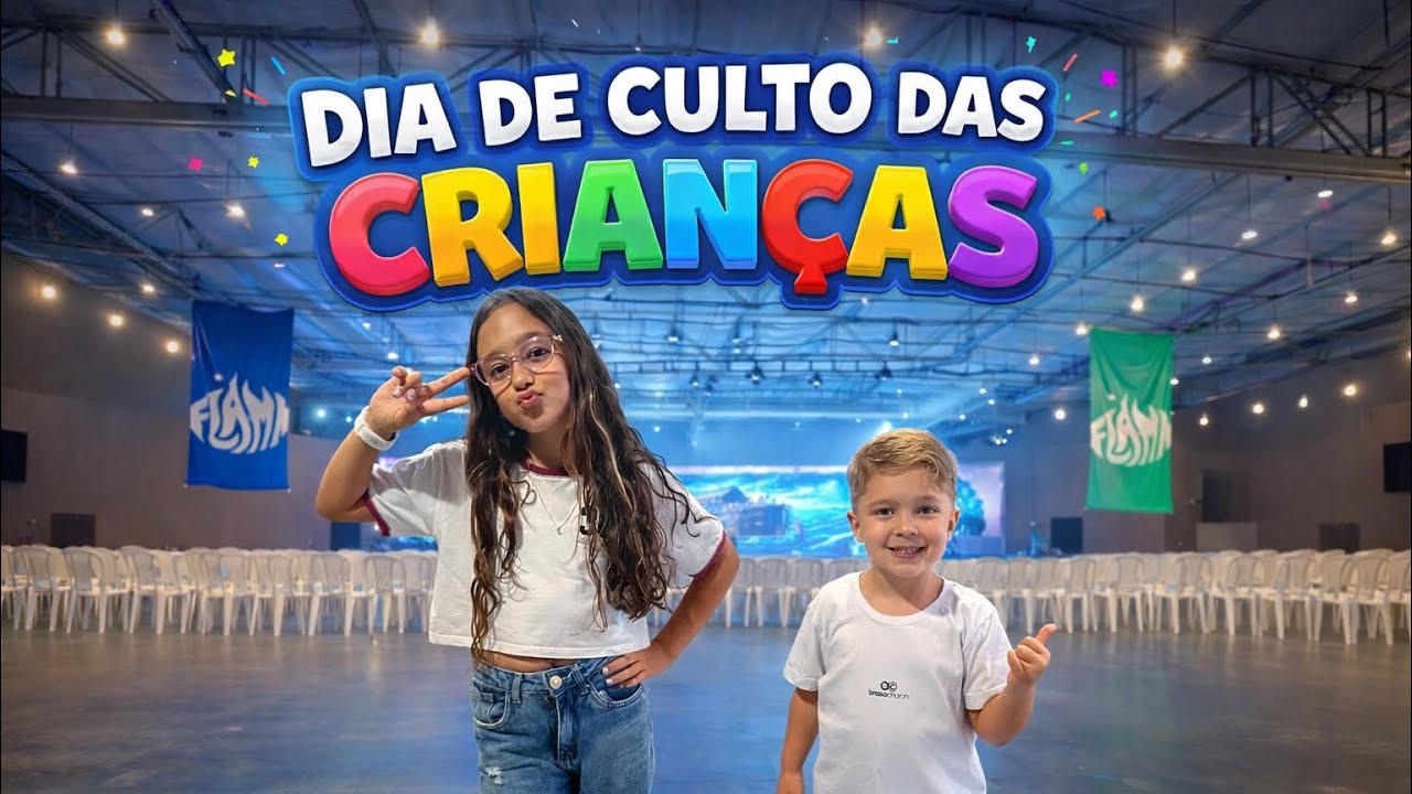 DIA DE CULTO DAS CRIANÇAS ❤️‍🔥😍