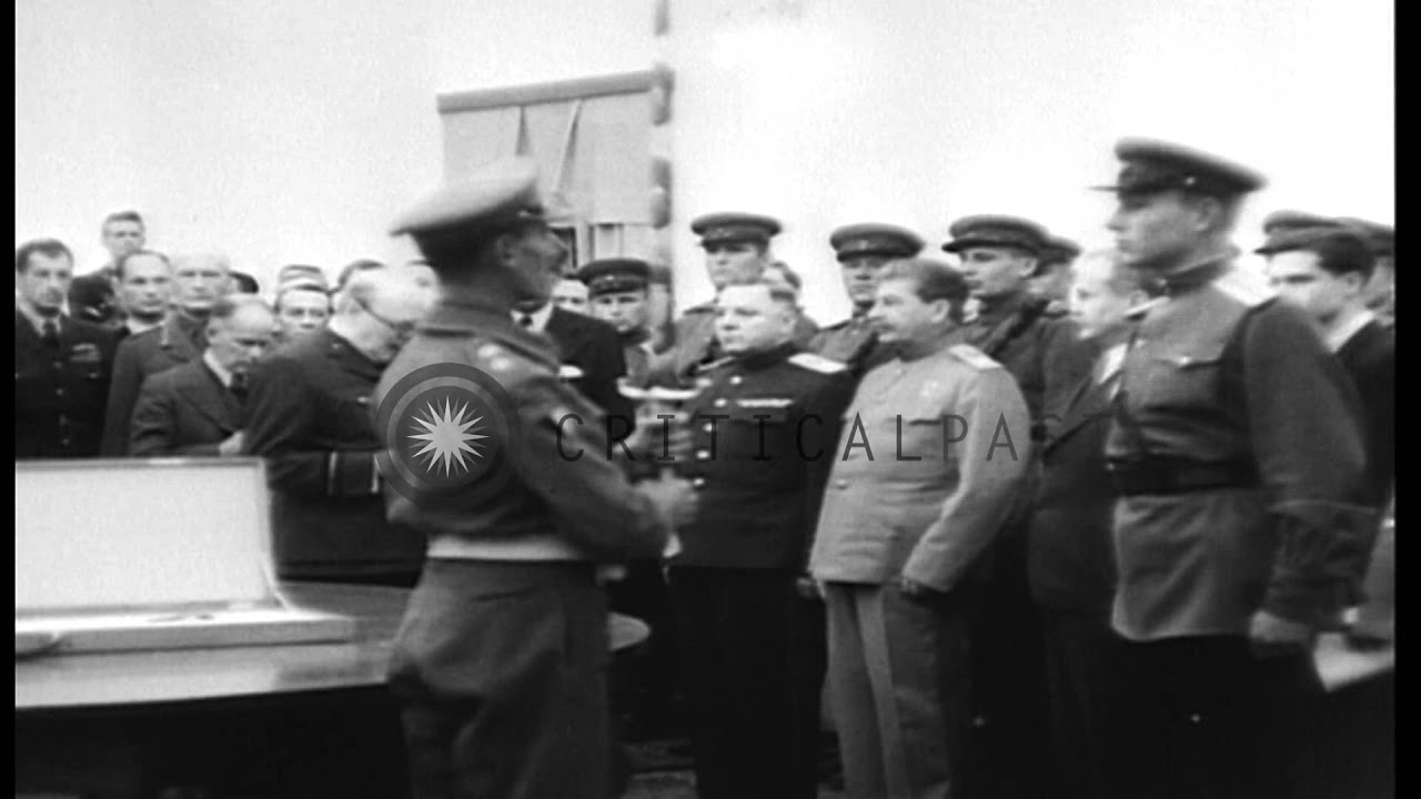 Sword of Stalingrad displayed in the Russian Embassy, Tehran, Iran. HD Stock Footage