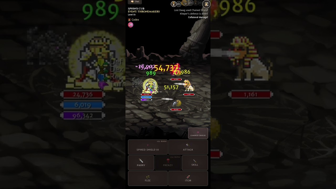HoA Gilgamesh chained shield build with BoF spec (Thronemakers monument)
