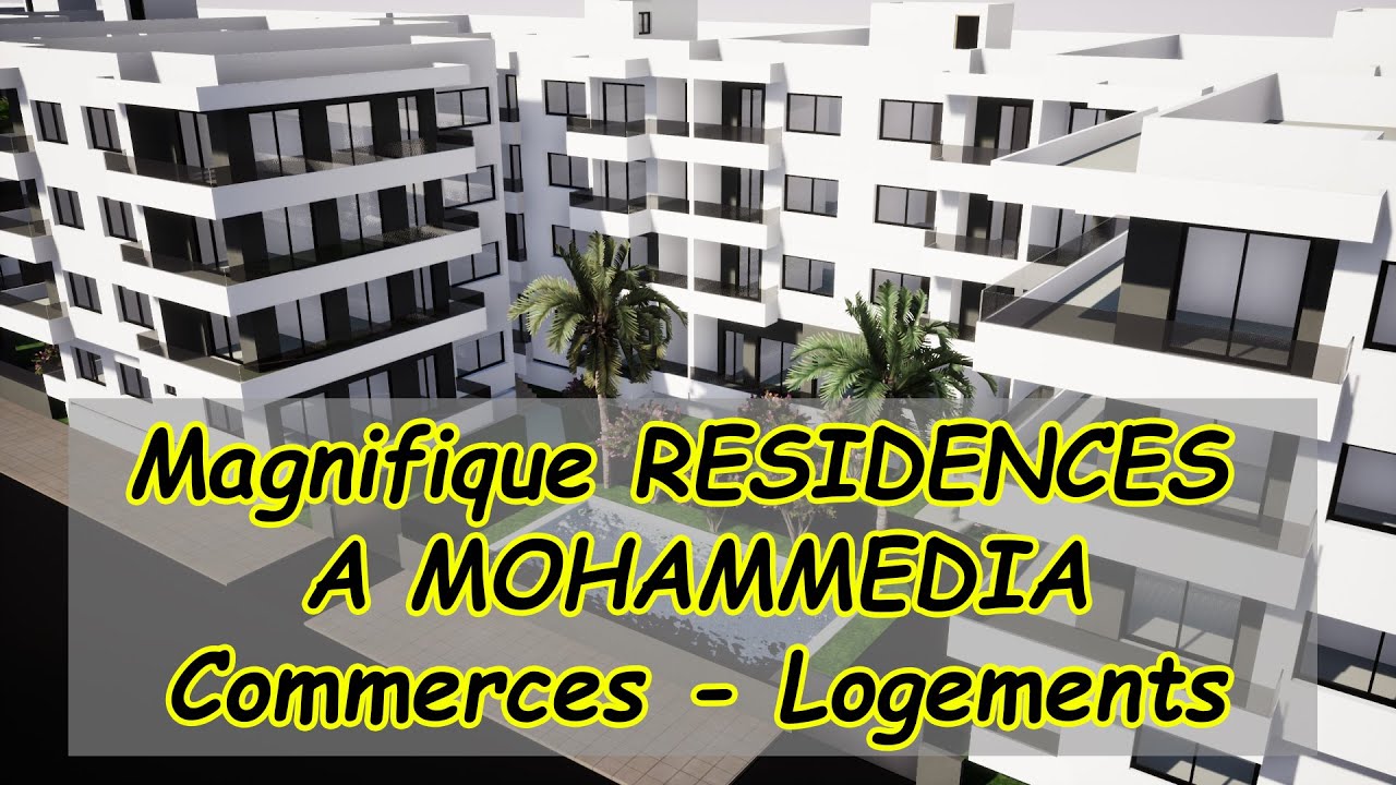 BENI YAKHLEF (P2) , MOHAMMEDIA - APPARTS - MAGASINS - بني يخلف - شقق للبيع رائعه بالمحمدية