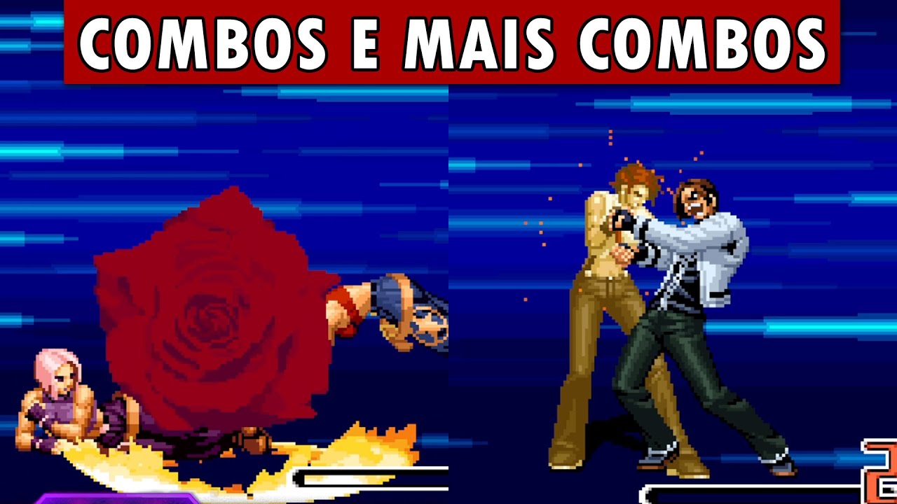 ROLOU COMBOS 100% E ESPECIAIS SECRETOS, KOF 2002 PLUS NA ROLETA!!!