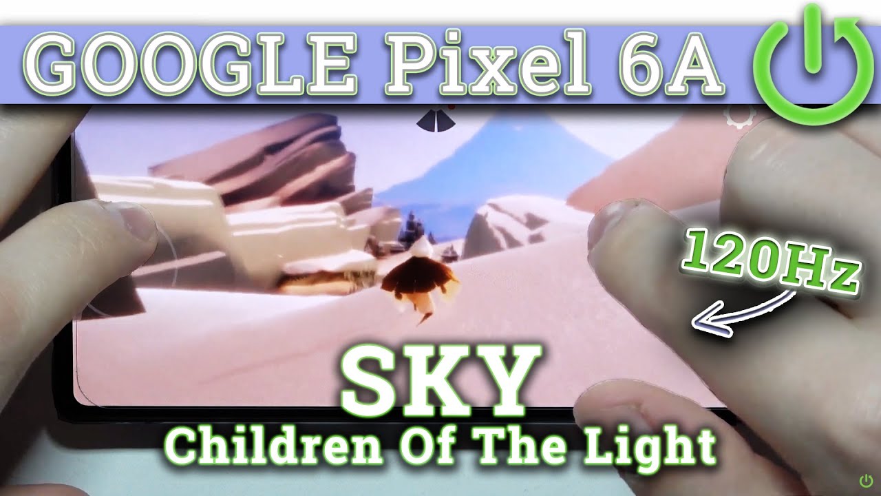 GOOGLE Pixel 6A - Sky Children of The Light | Gaming TEST ⭐| AMAZING OLED |$630 Phone vs GAMES