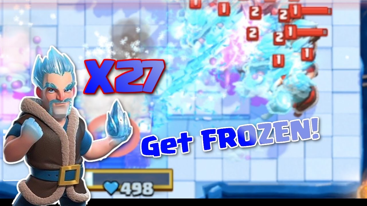 All New Ice Wizard Army?! Ice Wizard World Record! //Clash Royale