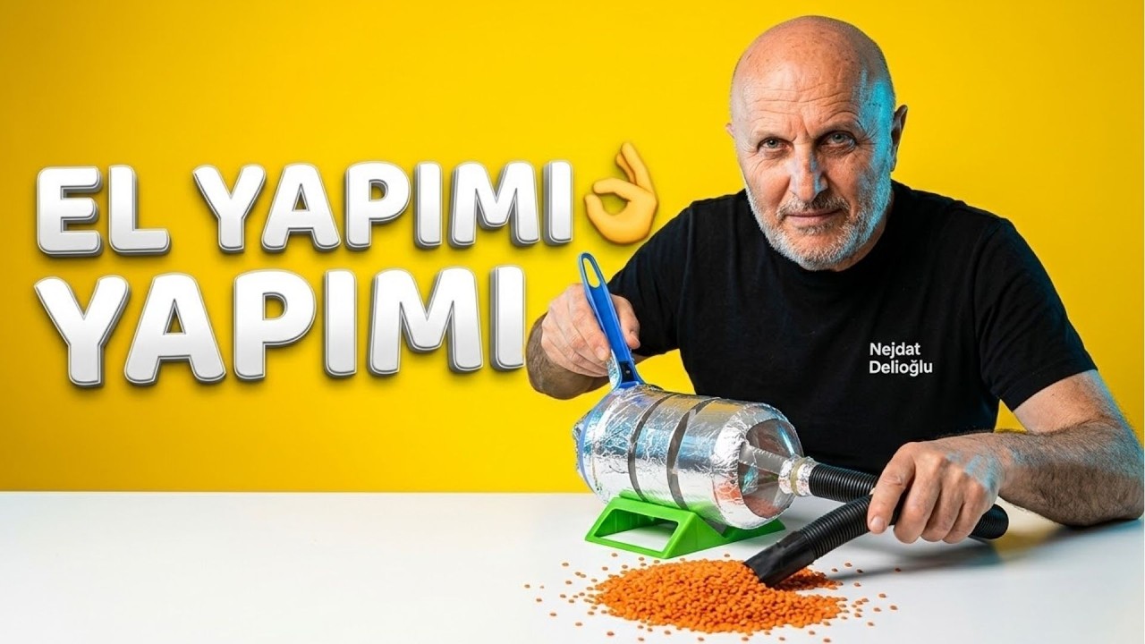 Elektrikli El Süpürgesi yapalım  | Kendin yap