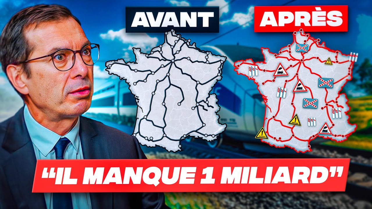Le réseau ferré français au bord de l'effondrement ? Le Président de la SNCF nous répond