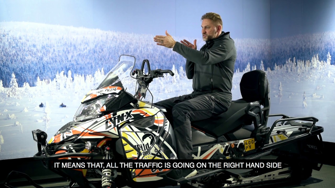 Snowmobile Driving Instructions