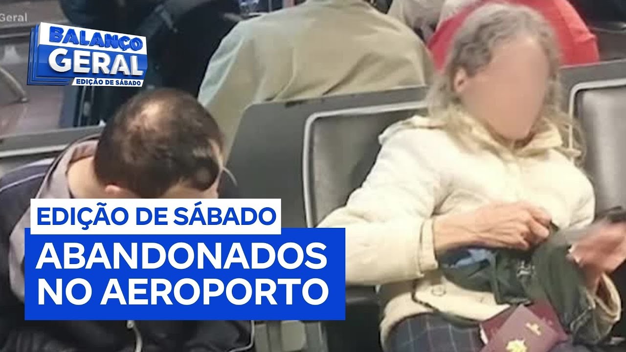 Francesa de 77 anos e filho com S&iacute;ndrome de Down s&atilde;o abandonados no aeroporto de Guarulhos