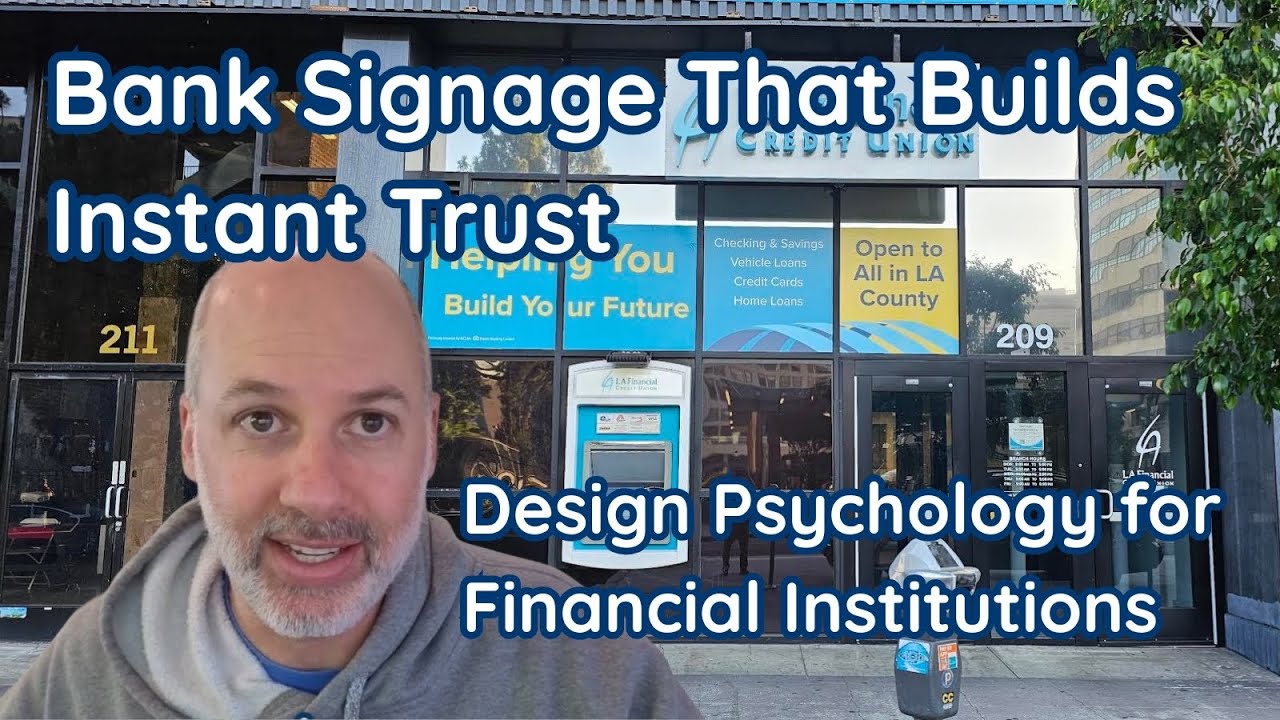 How We Design Bank Signage To Build Trust, Safety & Fraud Prevention for Financial Institutions