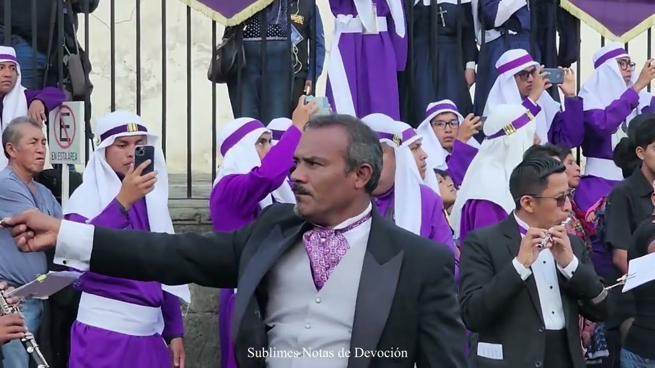 Fanfarria Mercedaria, Al Señor de la Merced-Jesús de la Merced, A, Guatemala, Domingo de Ramos 2024