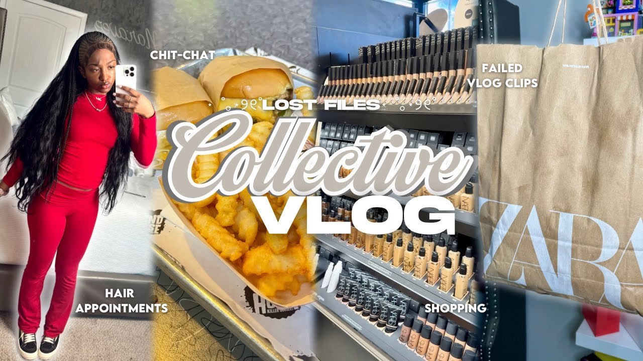 LOST FILES COLLECTIVE VLOG *Realistic Days In My Life*| hair,shopping,chit-chat,etc|THEMIAAMARI