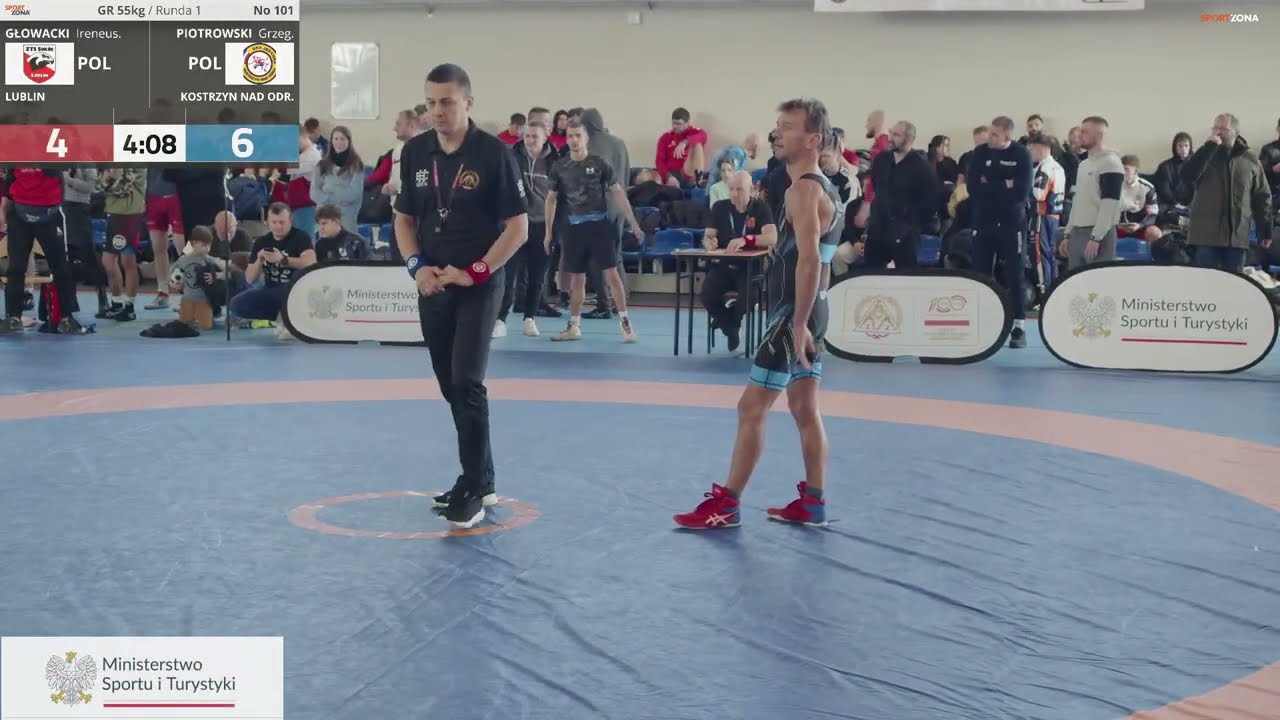 ZAPASY - (M2) XCVI Mistrzostwa Polski seniorów st. klasyczny - Janów Lubelski 2026. Mata 2.