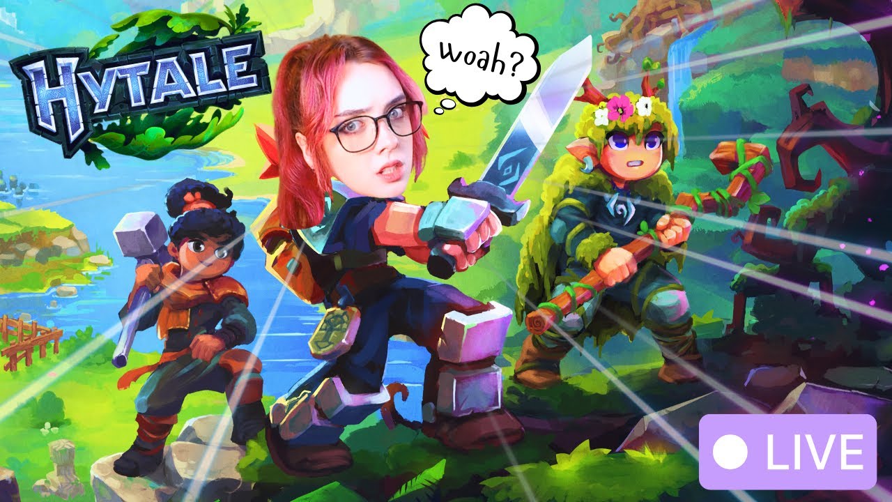 ⚔️LIVE: Let's Play HYTALE!