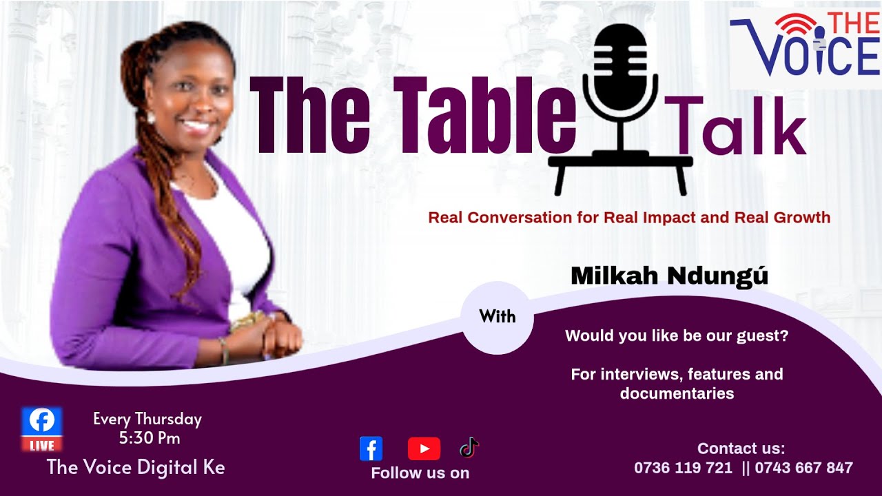 THE TABLE TALK: Dr. Antony Gitonga