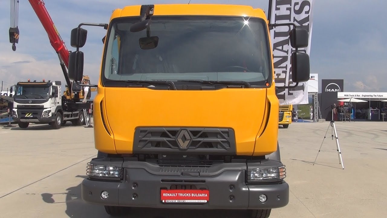 Renault Trucks D 18 Tipper Truck (2017) Exterior and Interior