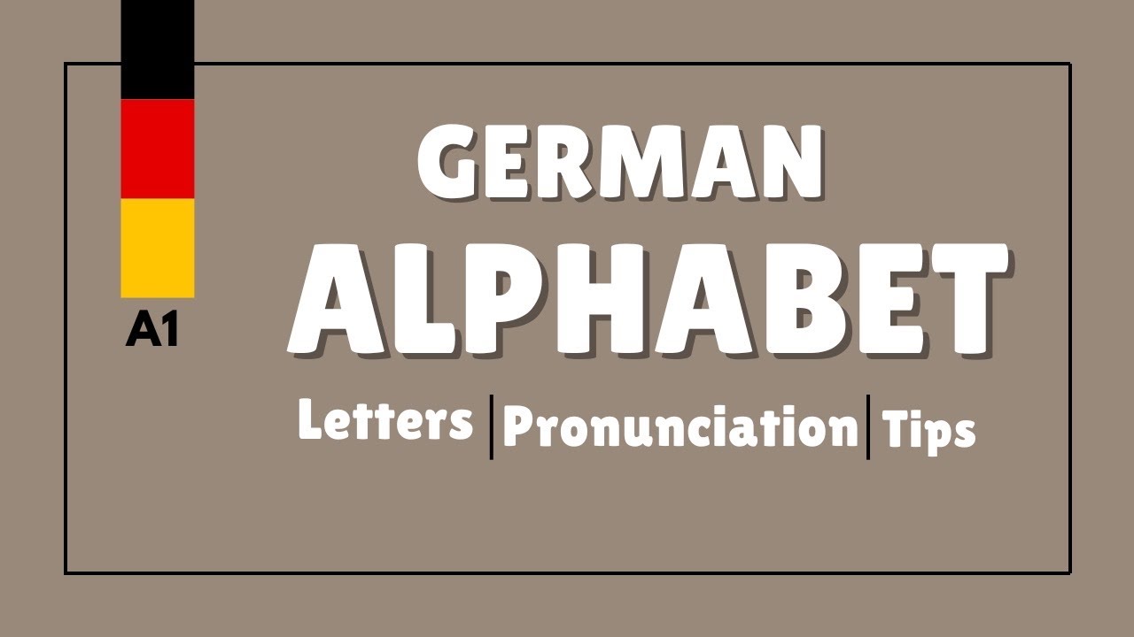 Lesson 1-Learn German Alphabet A to Z | German Letters with Urdu Translation | German for Beginners