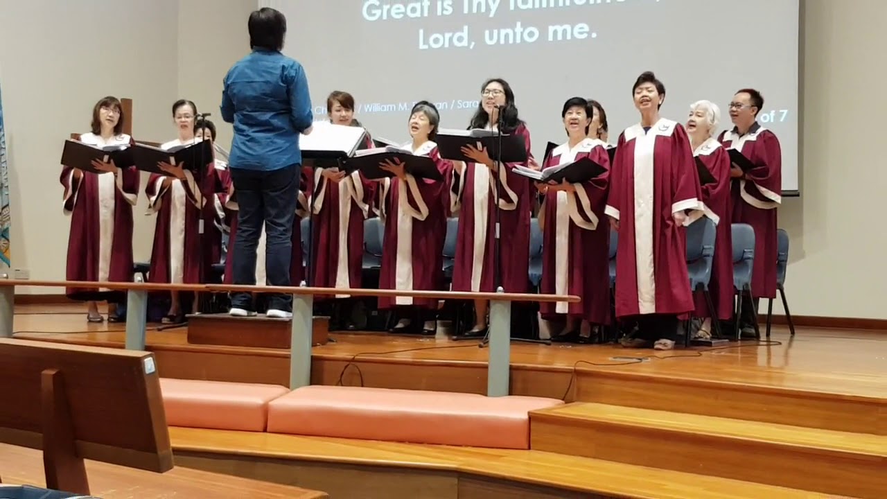 PMC Adult Choir - He's Always Been Faithful arr. by Bill Wolaver