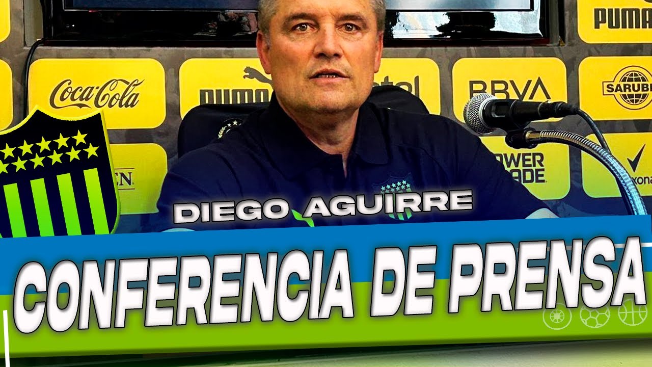 PEÑAROL: DIEGO AGUIRRE - CONFERENCIA DE PRENSA