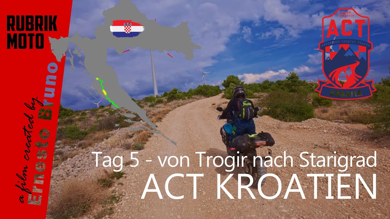 Kroatien Tag 5 - Die Rückreise zum Auto (ohne ACT Tracks) #moto