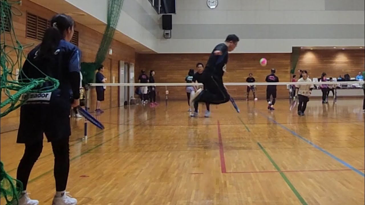 新春ミニテニス大会🎾渡辺鈴木ペア対佐藤水沼ペア✨