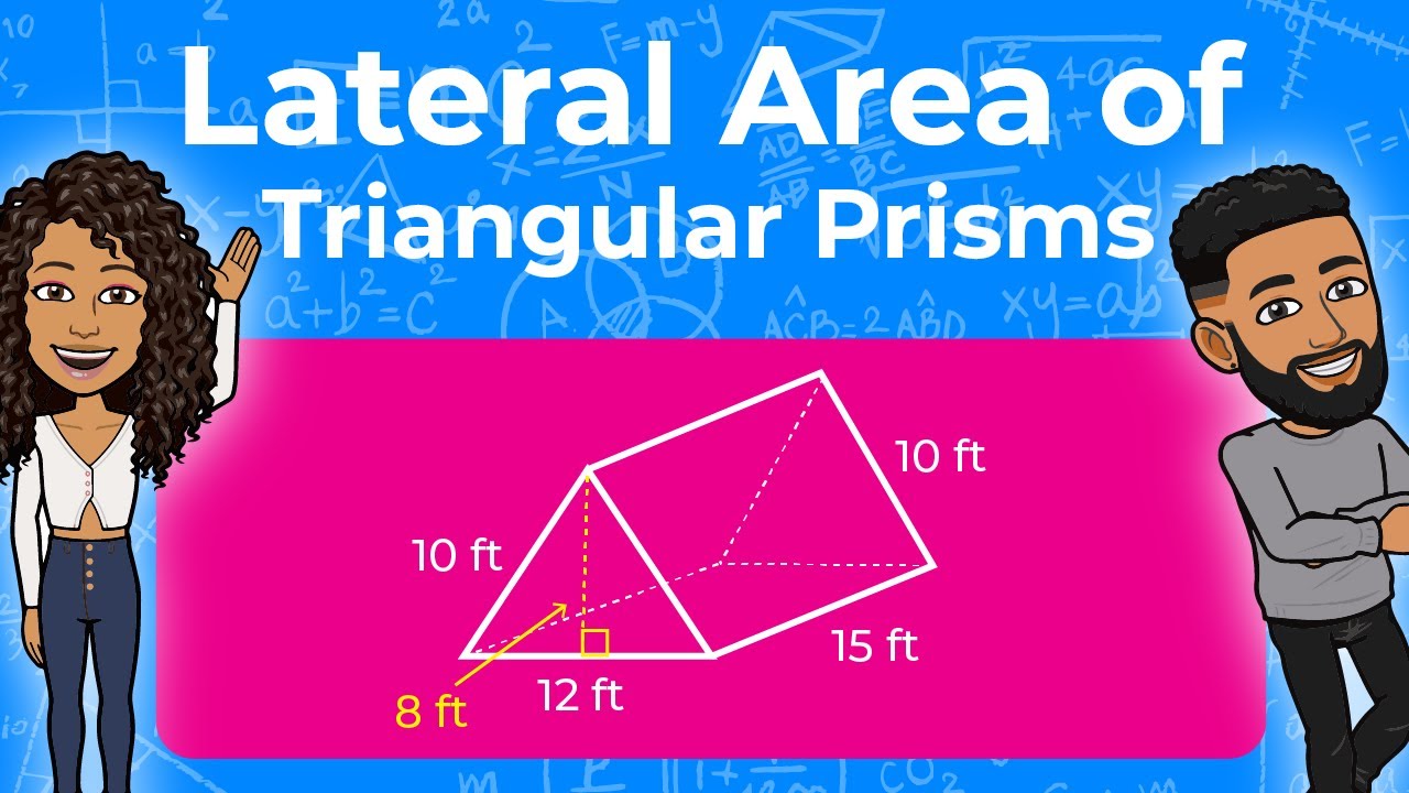 Finding the Lateral Surface Area of Triangular Prisms | Lateral Surface Area | Partners in Prime