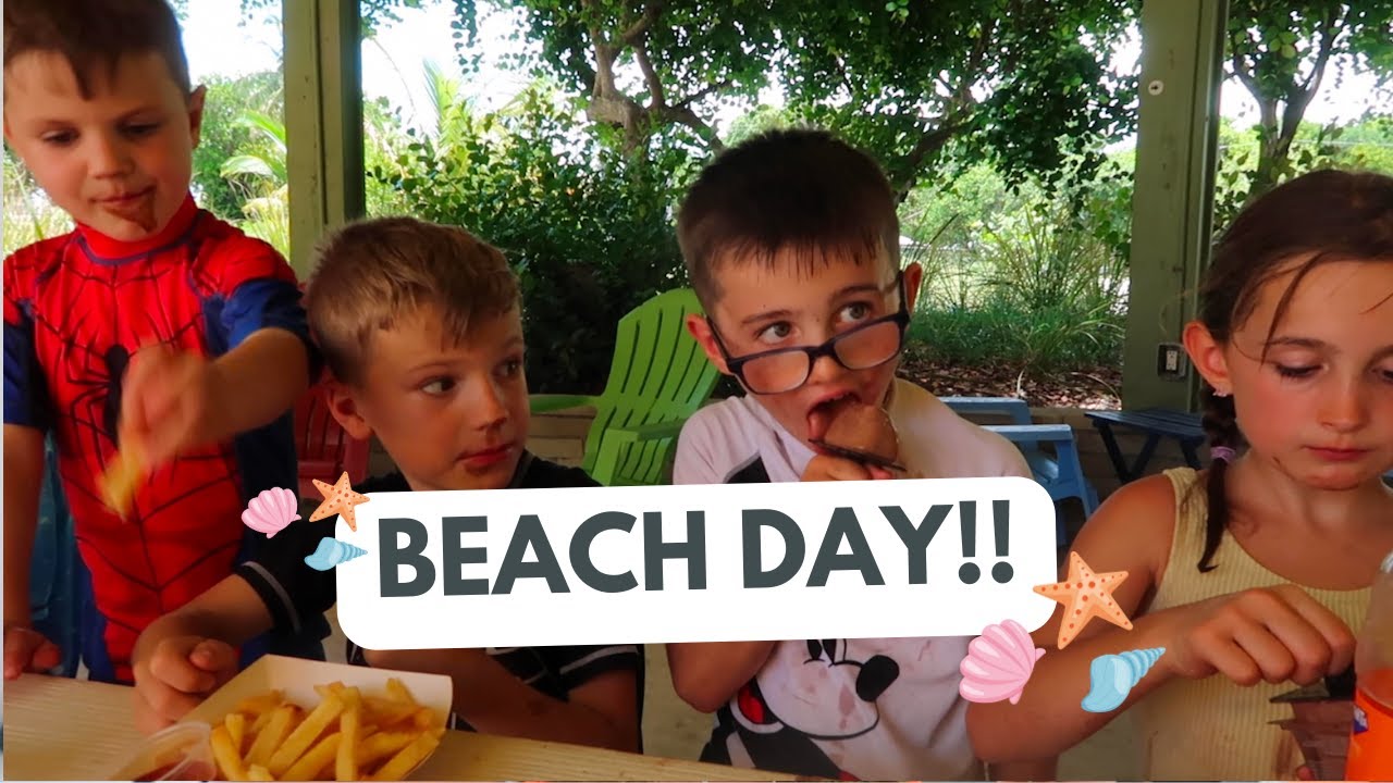 A PERFECT BEACH DAY + WHAT'S HAPPENED TO NOEL'S EYE?? | The Radford Family