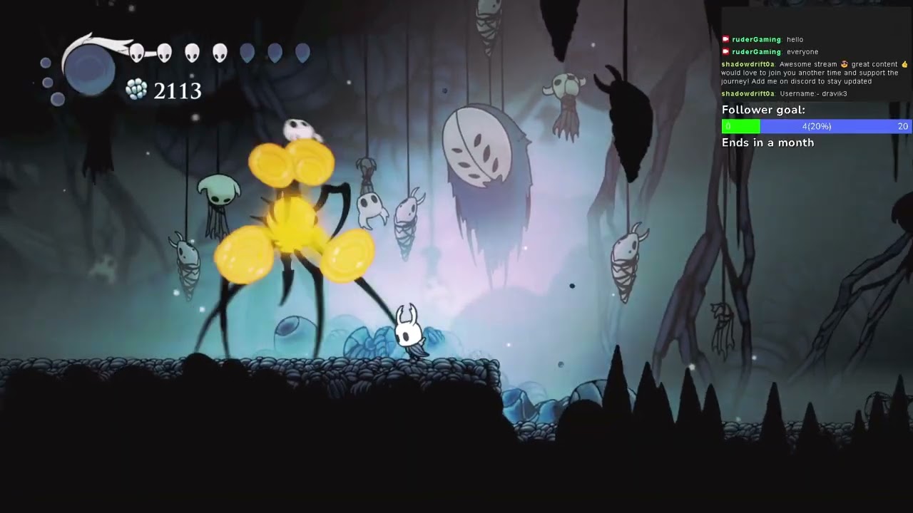 Killing EVERYTHING i See and  Exploring in Hollow Knight! (Part 3/7)