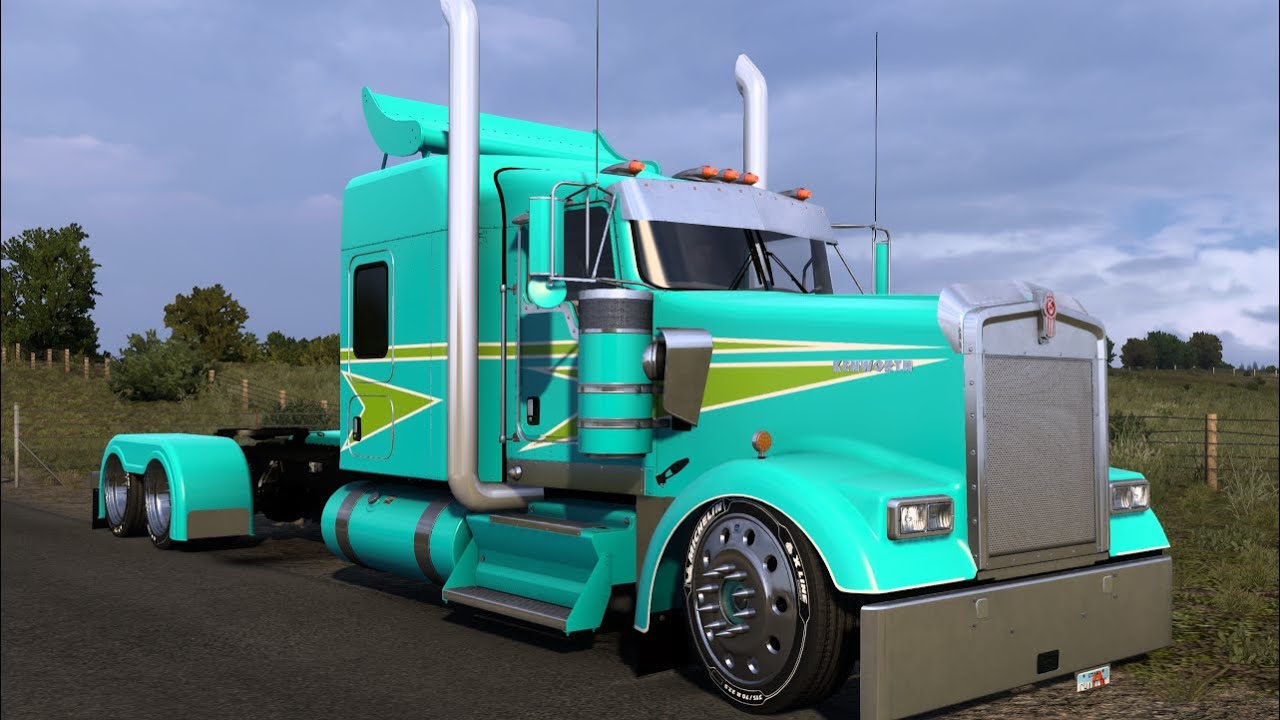 American Truck Simulator / Kenworth W900 Long and Lowered Part 37 / Let's Play