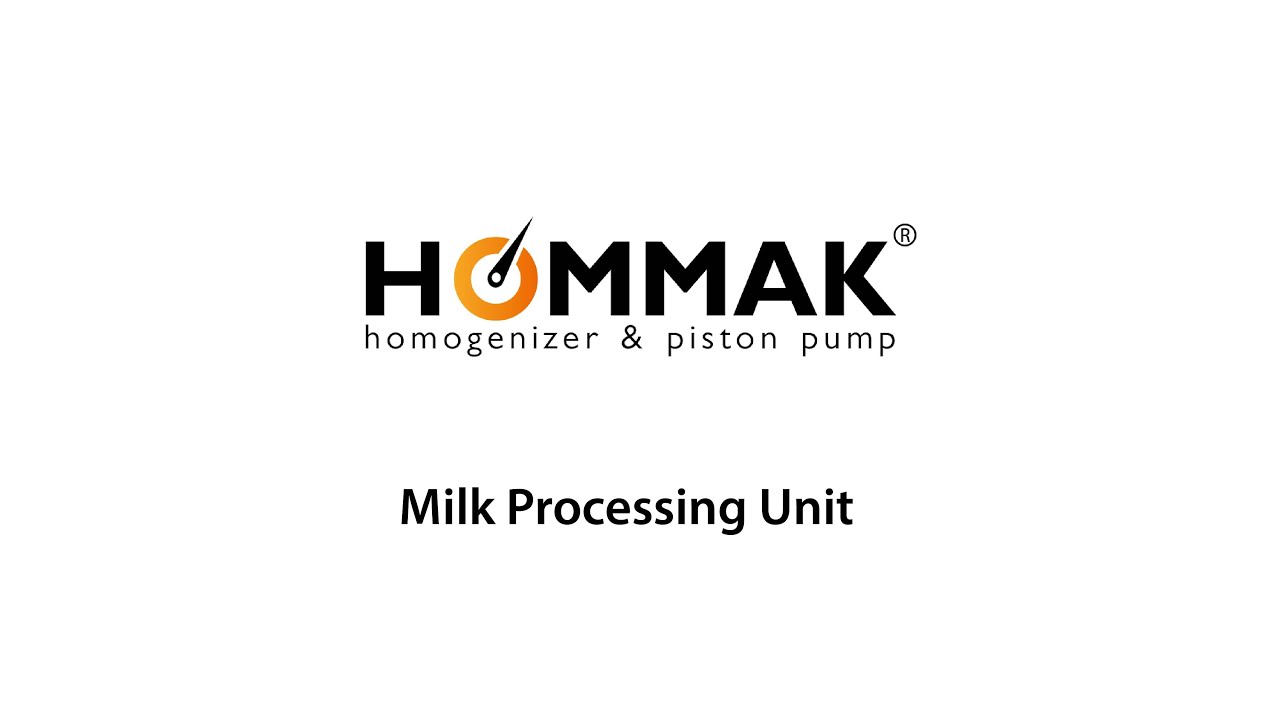 HOMMAK® | Milk Processing Unit