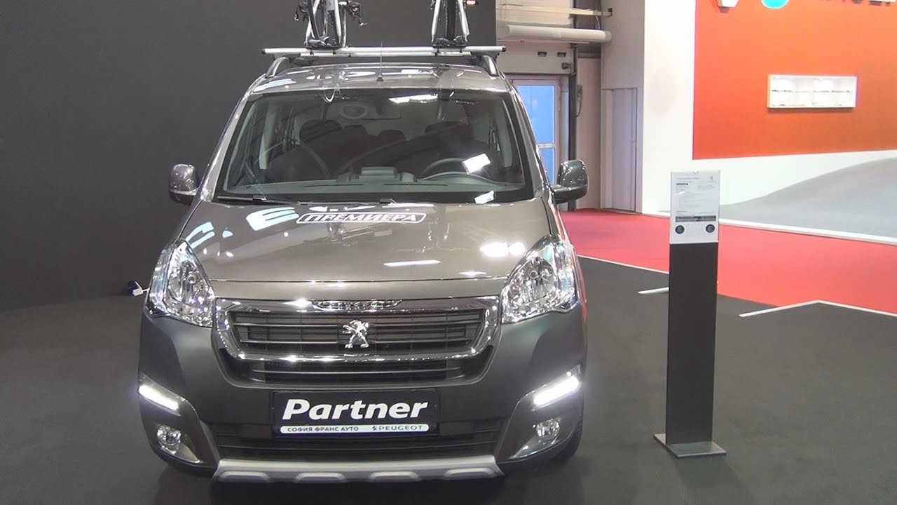 Peugeot Partner New Tepee Outdoor 1.6 BlueHDi 100 BVM5 E6 (2016) Exterior and Interior
