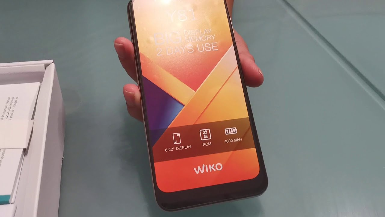 Wiko Y81  Unboxing