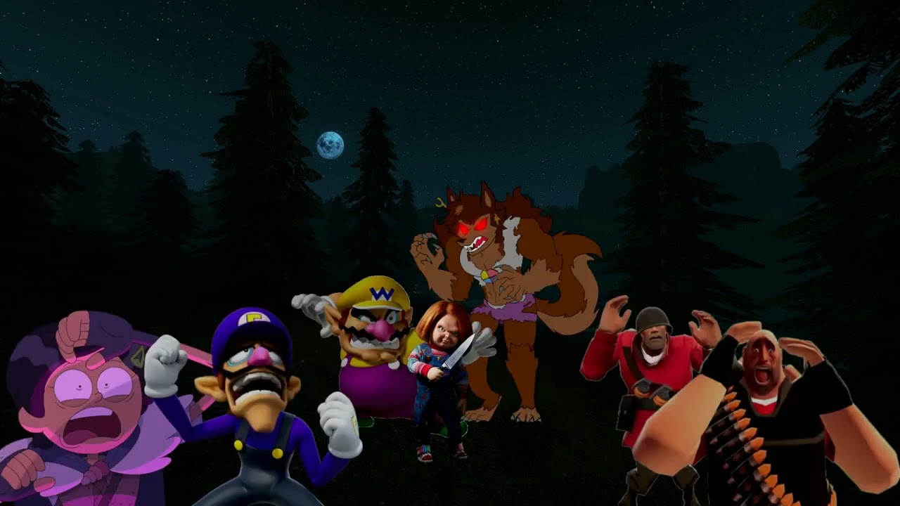 Wario and Chucky dies by a werewolf after anne was bitten by a wolf.mp3