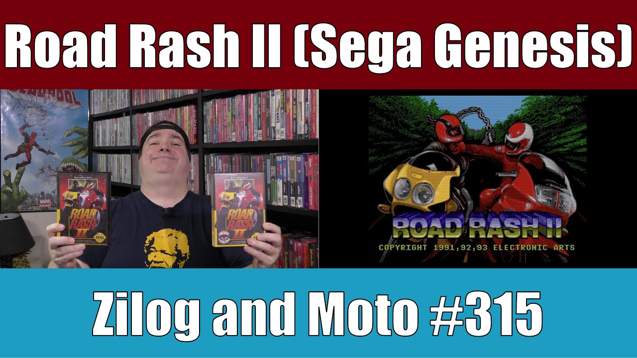 Road Rash II (Sega Genesis) - Zilog and Moto #315