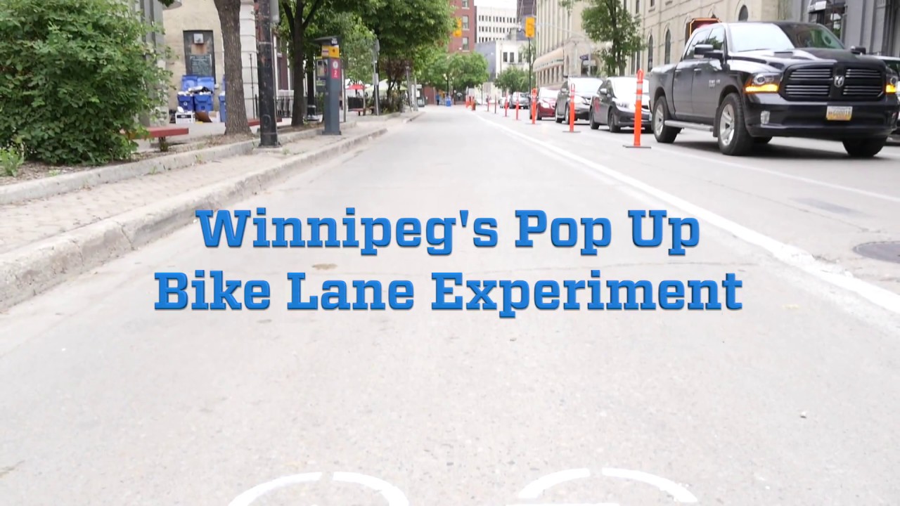 Urban Systems - Winnipeg's Pop Up Bike Lane Experiment