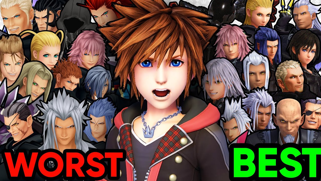 Рейтинг *КАЖДОЙ* битвы с боссами организации данных в Kingdom Hearts (от худшего к лучшему)