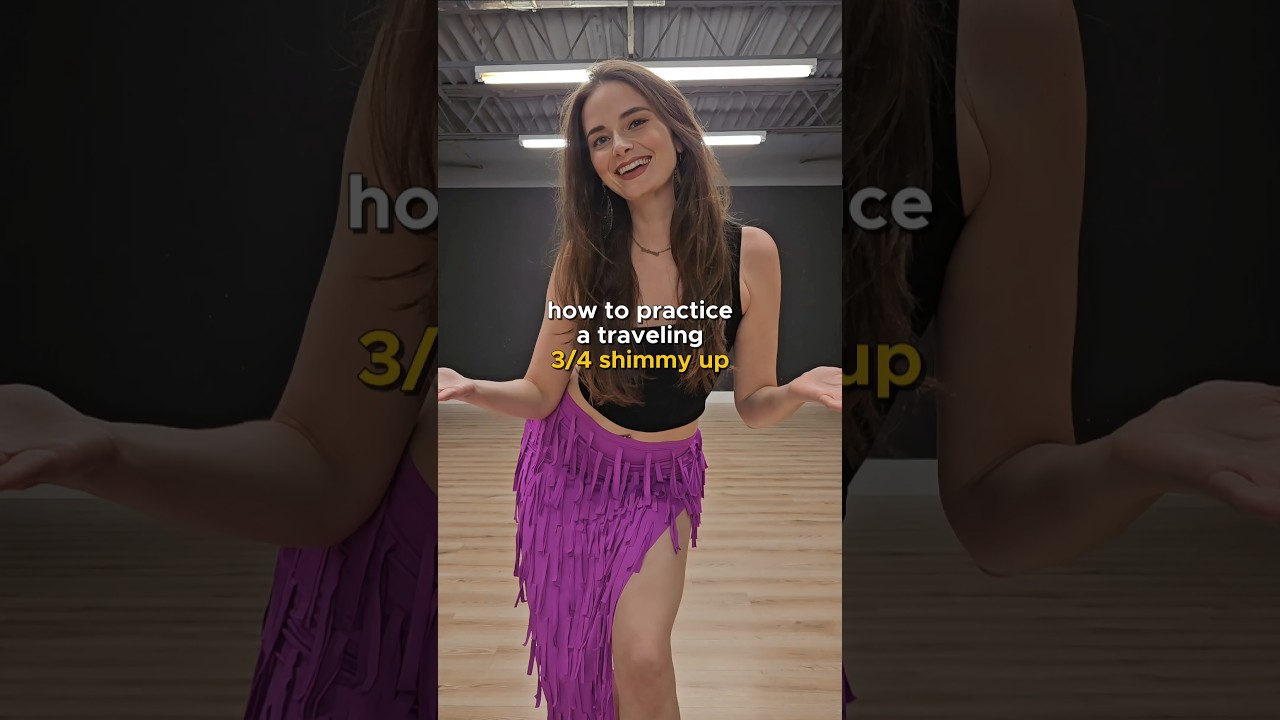 how to practice a traveling 3/4 shimmy up 🙌💯 