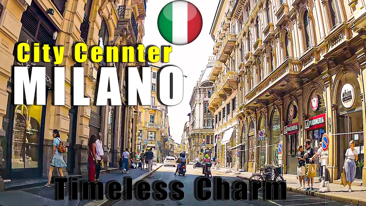 How does driving in Italy/Milano City Center look like? as is dashcam video in 4K