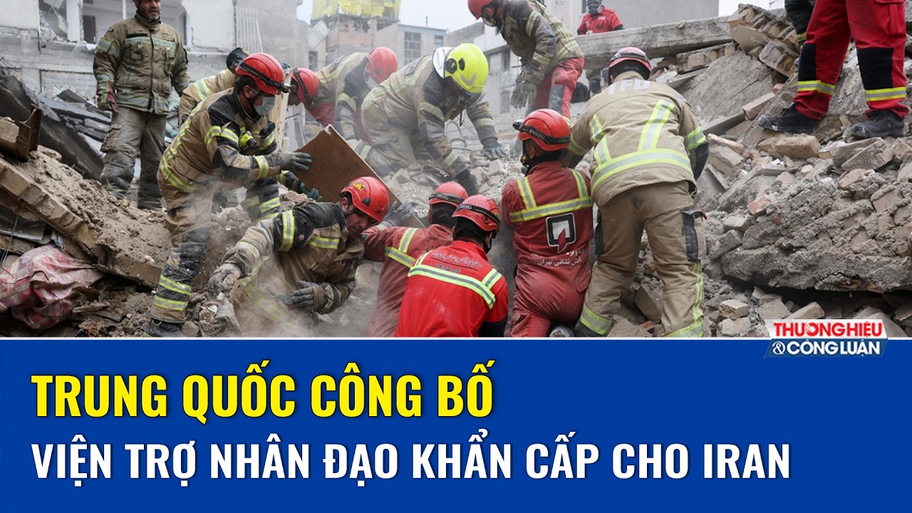 Người dân Trung Đông khổ sở vì chiến sự, Trung Quốc công bố viện trợ nhân đạo khẩn cấp